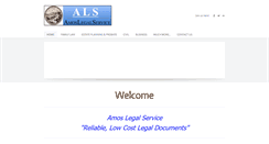Desktop Screenshot of amoslegalservice.com